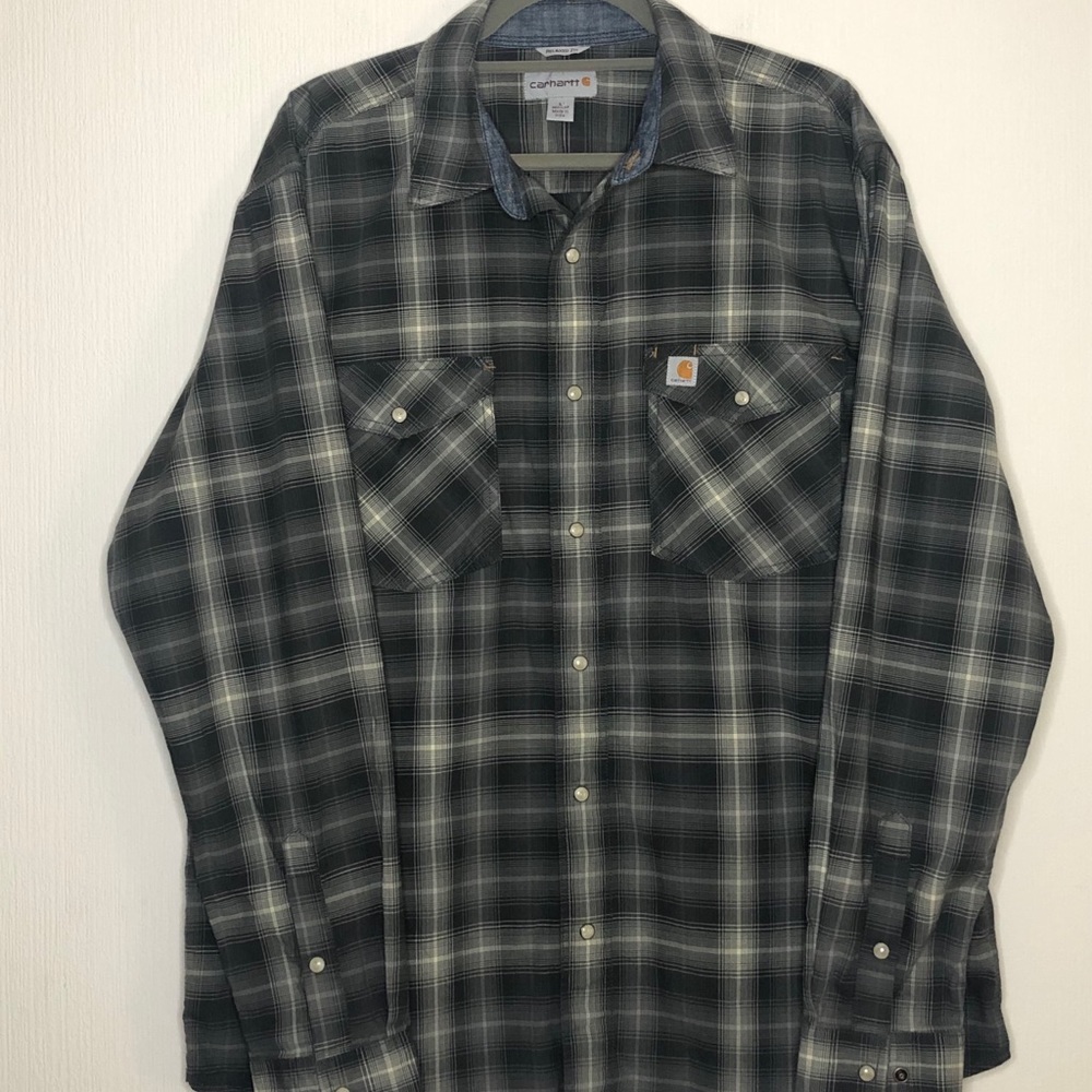 Carhartt Men’s snap up shirt